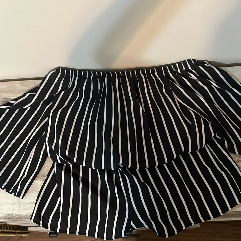 Off the shoulder romper